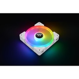 Thermaltake SWAFAN EX14 RGB PC Cooling Fan White TT Premium Edition, Gehäuselüfter weiß, 3er Pack, inkl. Controller, 140 mm