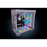 Thermaltake SWAFAN EX14 RGB PC Cooling Fan White TT Premium Edition, Gehäuselüfter weiß, 3er Pack, inkl. Controller, 140 mm