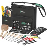 Wera 2go H1 Werkzeugsatz für Holzanwender, Werkzeug-Set schwarz, 134-teilig