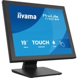 iiyama ProLite T1931SR-B2S, LED-Monitor 48 cm (19 Zoll), schwarz (matt), SXGA, IPS, Touchscreen, HDMI, DP, VGA