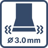 Bosch Professional Akku-Exzenterschleifer GEX 18V-150-3 Professional solo, 18Volt blau, ohne Akku und Ladegerät