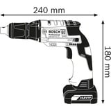 Bosch Professional Akku-Trockenbauschrauber GTB 12V-11 Professional solo, 12Volt blau/schwarz, ohne Akku und Ladegerät, in L-BOXX