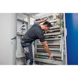 Bosch Spannungsprüfer GVT 1000-15 Professional, Messgerät blau/schwarz, 2x Batterien, Tasche