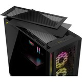 Corsair iCUE 5000D RGB AIRFLOW, Tower-Gehäuse schwarz, Tempered Glass