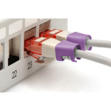 Digitus Farbclips für Patchkabel - Violett, Abdeckung lila