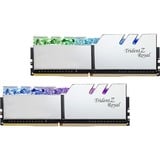 G.Skill DIMM 128 GB DDR4-3200 (4x 32 GB) Quad-Kit, Arbeitsspeicher silber, F4-3200C16Q-128GTRS, Trident Z Royal, INTEL XMP