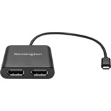 Kensington USB Adapter, USB-C Stecker > 2x DisplayPort Buchse schwarz