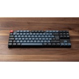 Keychron K1 Pro, Gaming-Tastatur schwarz/blaugrau, DE-Layout, Gateron Low Profile 2.0 Mechanical Brown, Hot-Swap, Aluminiumrahmen, RGB