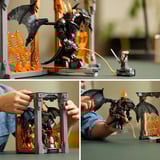 LEGO 10367 Icons Der Herr der Ringe: Balrog Bücherstütze, Konstruktionsspielzeug 