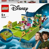 LEGO 43220 Disney Classic Peter Pan & Wendy - Märchenbuch-Abenteuer, Konstruktionsspielzeug 