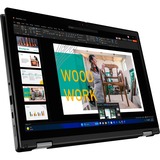 Lenovo ThinkPad L13 2-in-1 G5 (21LM001TGE), Notebook schwarz, Intel® Core™ Ultra 7 155U, Intel® Graphics, 16 GB LPDDR5X, 512 GB (512 GB SSD), Windows 11 Pro 64-Bit