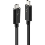 Lindy Thunderbolt 3 Kabel, 20 Gbit/s, passiv schwarz, 1 Meter