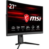 MSI Optix MAG272CQR, Gaming-Monitor 68 cm(27 Zoll), schwarz, Curved, AMD Free Sync, WQHD, RGB, 165Hz Panel