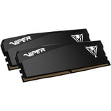 Patriot DIMM 32 GB DDR5-6000 (2x 16 GB) Dual-Kit, Arbeitsspeicher schwarz, VEU532G6036K, VIPER Elite 5 Ultra, INTEL XMP, AMD EXPO