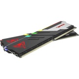 Patriot DIMM 32 GB DDR5-7200 (2x 16 GB) Dual-Kit, Arbeitsspeicher schwarz, PVVR532G720C34K, Viper Venom RGB, INTEL XMP
