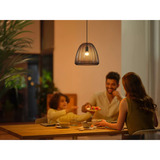Philips Hue White Ambiance E14 Smarte Lampe Tropfenform Doppelpack 470 lm, LED-Lampe 