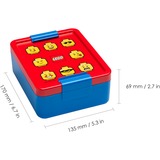 Room Copenhagen LEGO Lunch-Box Set Iconic Classic blue & red blau/rot, 2-teilig, mit Trinkflasche