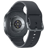 SAMSUNG Galaxy Watch8, Smartwatch dunkelgrau, 44 mm, Sport Band M/L