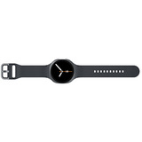 SAMSUNG Galaxy Watch8, Smartwatch dunkelgrau, 44 mm, Sport Band M/L