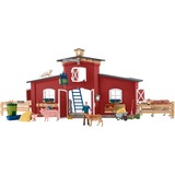 Schleich Farm World Große Farm mit Tieren & Zubehör, Spielgebäude 