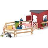 Schleich Farm World Große Farm mit Tieren & Zubehör, Spielgebäude 