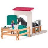 Schleich Horse Club Pferdebox mit Lisa & Storm, Spielfigur 