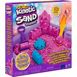 Spin Master Kinetic Sand - Schimmer Sandbox Set lila, Spielsand 454 Gramm Sand