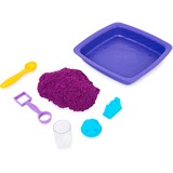 Spin Master Kinetic Sand - Schimmer Sandbox Set lila, Spielsand 454 Gramm Sand
