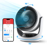 SwitchBot smarter Umluftventilator weiß