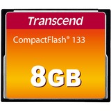 Transcend CompactFlash 133 8 GB, Speicherkarte schwarz, UDMA 4