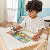 VTech MagiBook Story'Friends inkl. Buch Tagesabläufe Lernstufe 1, Lernspielzeug 