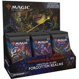 Wizards of the Coast Magic: The Gathering - D&D Adventures in the Forgotten Realms Set-Booster Display deutsch, Sammelkarten