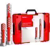 fischer L-BOXX 102 DuoPower, Dübel hellgrau/rot, 910-teilig