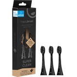 happybrush ECO VIBE 3 All Black Aufsteckbürsten schwarz