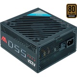 AZZA PSAZ-550W 550W, PC-Netzteil schwarz, 2x PCIe, 550 Watt