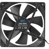 Alphacool Core 140mm Lüfter PWM 2500rpm, Gehäuselüfter schwarz