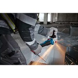 Bosch Professional Akku-Winkelschleifer GWS 18V-8 Professional solo, 18Volt blau, ohne Akku und Ladegerät, in L-BOXX