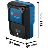 Bosch Professional Kabelloses Auto-Start-Set GCA 30-42 + GCT 30-42 Professional, Anschlussmodul blau