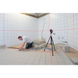 Bosch Professional Linienlaser GLL 3-80 Professional, Kreuzlinienlaser blau/schwarz, Koffer, rote Laserlinien