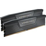 Corsair DIMM 128 GB DDR5-6000 (2x 64 GB) Dual-Kit, Arbeitsspeicher schwarz, CMK128GX5M2D6000C40, Vengeance, INTEL XMP
