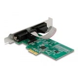 DeLOCK PCIe x1  Karte auf 2x Seriell RS-232, Schnittstellenkarte 