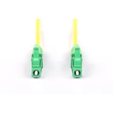 Digitus Glasfaser-Simplex-Patchkabel, Singlemode, LC/APC - LC/APC gelb, 3 Meter