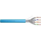 Digitus Professional Cat.6a U/FTP Verlegekabel simplex, Eca blau, 305 Meter Trommel