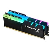 G.Skill DIMM 32 GB DDR4-4600 (2x 16 GB) Dual-Kit, Arbeitsspeicher schwarz, F4-4600C20D-32GTZR, Trident Z RGB, INTEL XMP