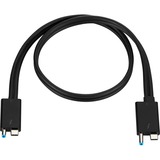 HP Thunderbolt Dockingstation G2 Kombikabel 3XB95AA schwarz, 70cm