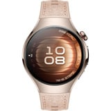 Huawei Watch 5 42mm (Soc-L29L), Smartwatch beige, Komposit-Armband in beige, Gehäuse aus Edelstahl