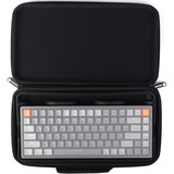 Keychron K6/K6 Pro (65%) Keyboard Carrying Case, Tasche schwarz, für Keychron K6/K6 Pro (65%) mit Aluminiumrahmen