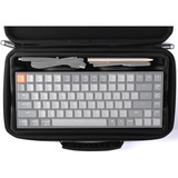 Keychron K6/K6 Pro (65%) Keyboard Carrying Case, Tasche schwarz, für Keychron K6/K6 Pro (65%) mit Aluminiumrahmen