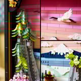 LEGO 31218 Art Japanische Kirschblütenlandschaft, Konstruktionsspielzeug 