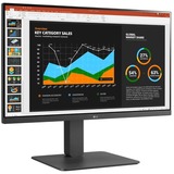 LG 24BR550Y-C, LED-Monitor 60.4 cm (23.8 Zoll), schwarz (matt), Full HD, IPS, Pivot, DisplayPort, HDMI